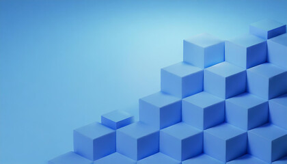 	
abstract transparancy rounded geometric blocks, 3d render