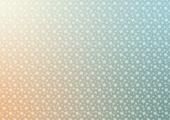 Clover leaf lucky pattern soft graphic gradient minimal background
