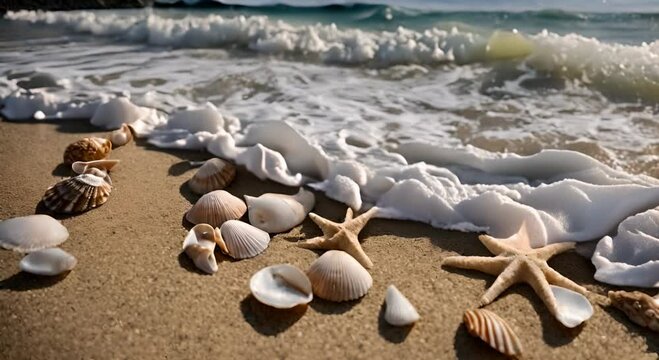 From Ocean Depths to Sandy Shores, A Journey Through the Lives of Seashells
