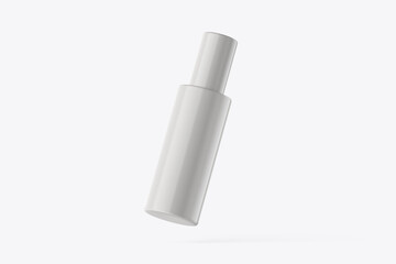Premium Cosmetic Bottle Mockup for Presentation 3d Rendering