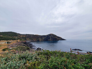 view of the coast of the sea