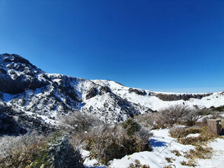 snow covered mountain
