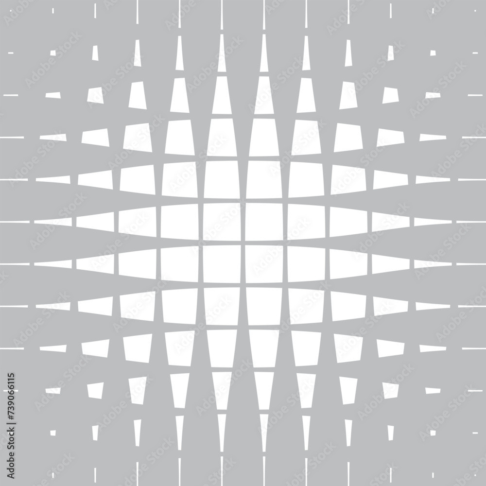 Poster abstract geometric repeatable grey rhombus wave cross pattern.