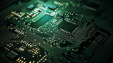 Image of an electronic circuit board.