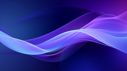 Blue Wave of Energy: Abstract Smoke and Light Motion Background