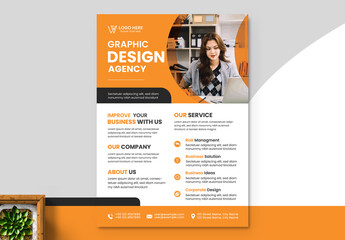 Graphic Design Agency Flyer