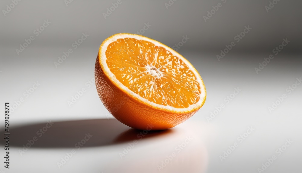 Sticker  Freshly sliced orange, ready to enjoy!