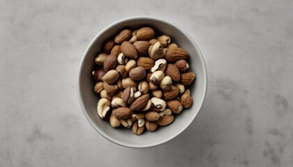  A bowl of almonds, a healthy snack option