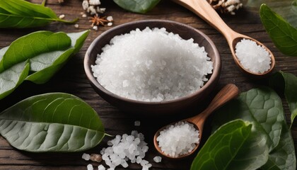 Fototapeta na wymiar Freshly ground salt, ready to enhance your culinary creations