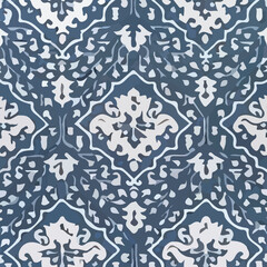 Abstract,Ikat,batik print,madhubani,kalamkari,block-print,Geometric,Ajrakh Pattern and Background digital printing textile