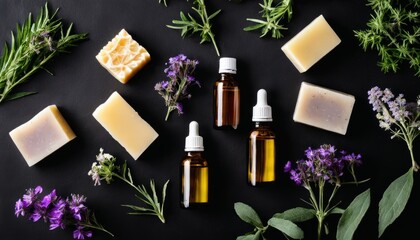  Essential oils and natural soap, a blend of health and beauty