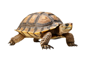 Turtle isolated on transparent background
