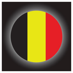 vectors illustration icon belgium flag symbol design