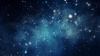 Obraz premium Close-up of Milky way galaxy with stars and space dust in the universe, Long exposure photograph, with grain