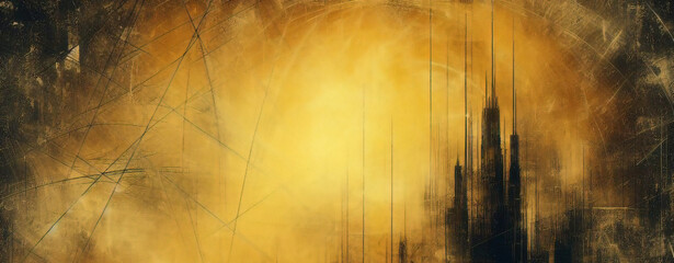 Gold funkelnde Lichter festlicher Hintergrund mit Textur. Abstrakte Weihnachten funkelten helles Bokeh, defokussiert und fallende Sterne. Winterkarte oder Einladung