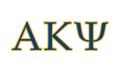 Alpha Kappa Psi greek letter, ΑΚΨ greek letters, ΑΚΨ