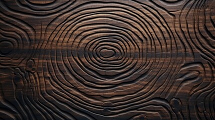 Delve into the organic warmth of a wooden cut texture. Ai Generated