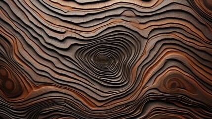 Delve into the organic warmth of a wooden cut texture. Ai Generated