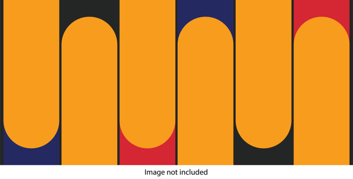 Photo Collage Round Minimal design for corporate and business photo maker, Photo Frame