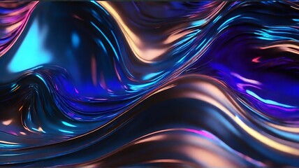 3d Curve Dynamic Fluid Liquid Wallpaper. Light Pastel Cold Color Colorful Swirl Gradient Mesh....