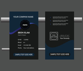 Top quality ID card templates