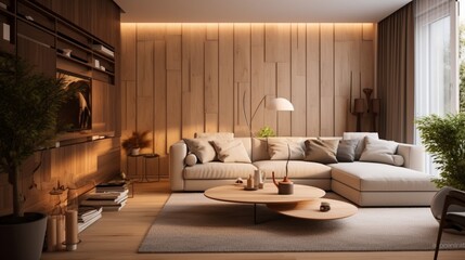 contemporary apartment home interior design background concept cosy comfort design earthtone material and color scheme detail finishing element house beautiful ideas background.