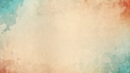 Grunge watercolor background with space for text or image.