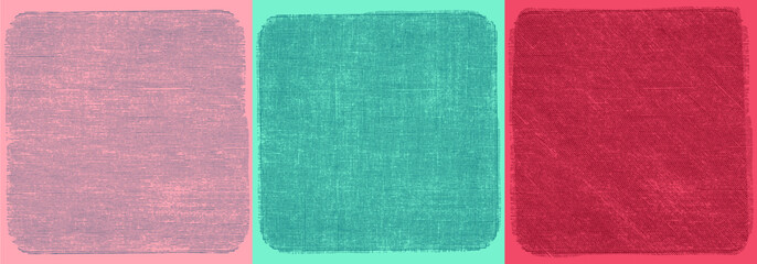 Vintage Etched Lines Textures. Hand drawn etched lines in a variety of crosshatch patterns. Rough Pen and Ink Texture