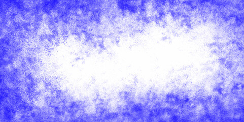 Abstract background with grunge light blue watercolor background. Beautiful white cirrus clouds and a blue sky. Aquarelle shades paper textured illustration .