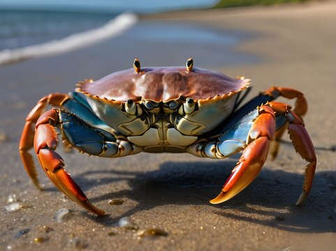 crabs on the shoreline