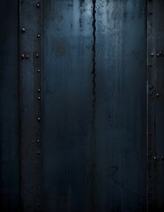 steel metal grunge texture, rustic background, dark blue gray black wallpaper backdrop, horror scary theme concept Generative AI