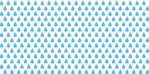 Water drops seamless pattern background. Vector illustration for your graphic design.