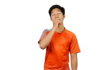 PNG Image of a young boy wearing sport wear