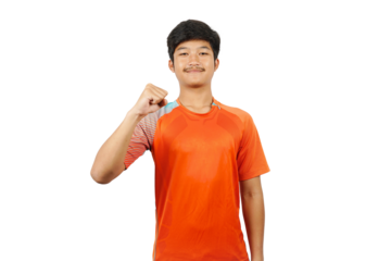 PNG Image of a young boy wearing sport wear