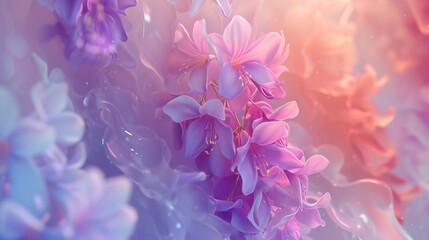 Hyacinth Dream: Petals weave tranquility and calming rhythms.