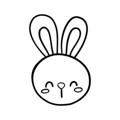 Easter doodles clipart, black doodles, coloring book cartoons, coloring pages for kids.