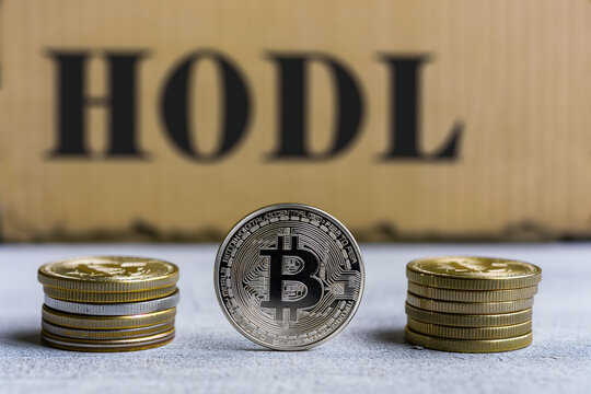 bitcoin hodl concept