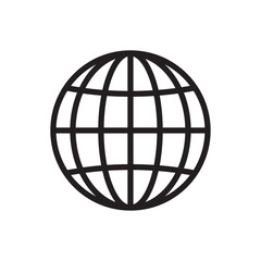 vector globe icon