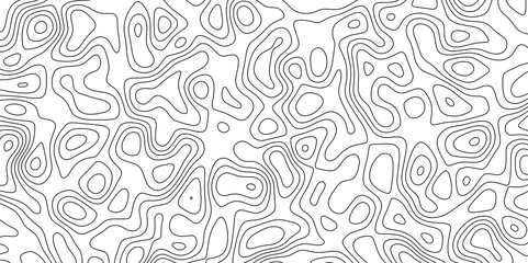 Abstract white topography vector background. Topographic map. Geographic mountain relief. counter map wavy line paper textrue. grid curve line abstract vector illustration .