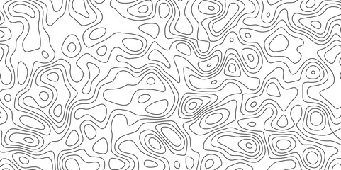 Abstract white topography vector background. Topographic map. Geographic mountain relief. counter map wavy line paper textrue. grid curve line abstract vector illustration .
