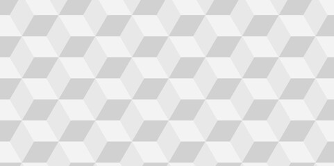 Abstract white and gray style minimal blank cubic. Geometric pattern illustration mosaic, square and triangle wallpaper.