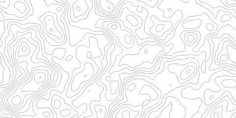 Abstract pattern with lines. Abstract sea map geographic contour map and topographic contours map background. Abstract white pattern topography vector background. Topographic line map background.
