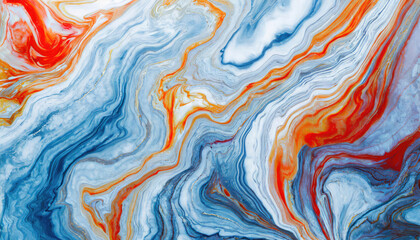 Marble ink colorful. wood marble pattern texture abstract background. can be used for background, Generated AI