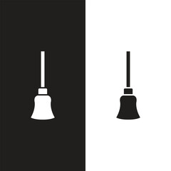 Broom icons symbol vector for apps and websites.
