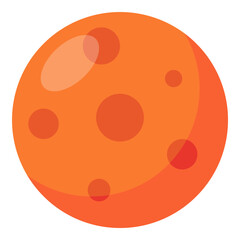 Obraz premium Planet icon.