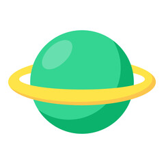 Planet icon.