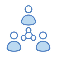 Hierarchy icon vector, stock illustration