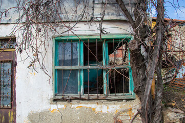 windows of old houses