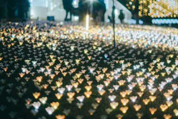 Obraz premium 栃木のカラフルなイルミネーション