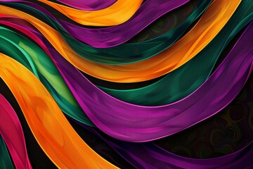 Colors of may multicolored background National Stroke Awareness Month